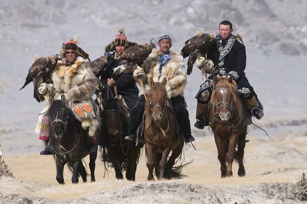 Монгольская группа народов. Соколиная охота в Монголии. Монгольские тургауды. Монголы кочевники.