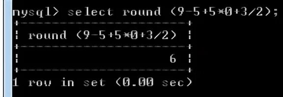 Select round