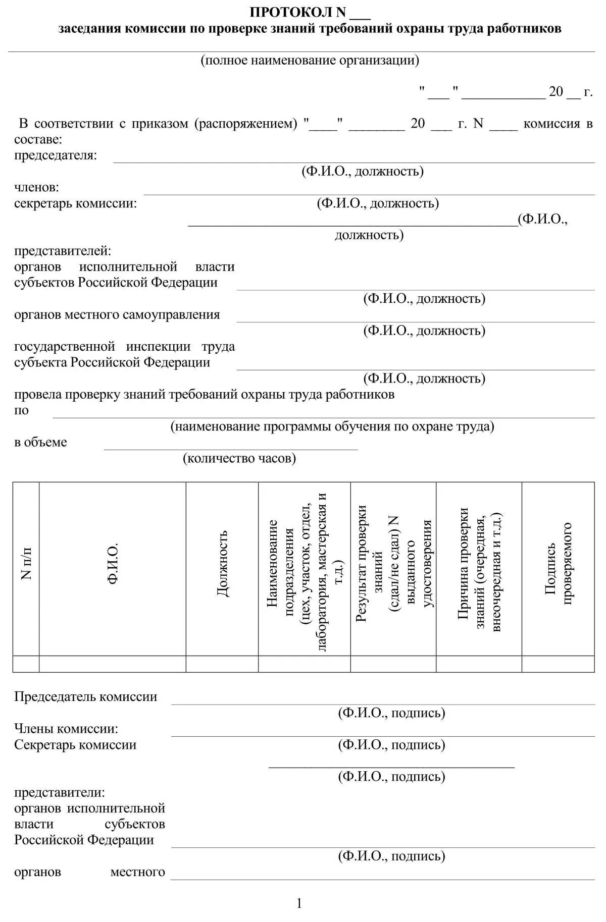 Акт обучении