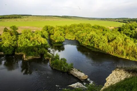 Река городище