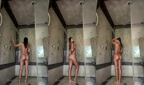 Mika Lafuente bathing in the shower 2 on ViralPornHub. 