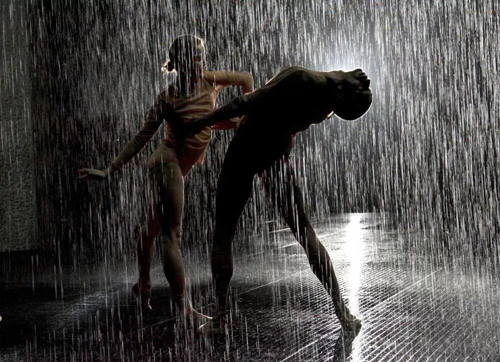 I was dancing in the rain