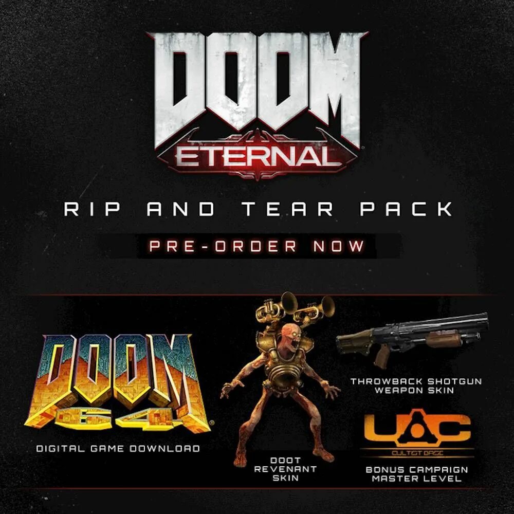 Doom eternal издания. Doom eternal логотип.