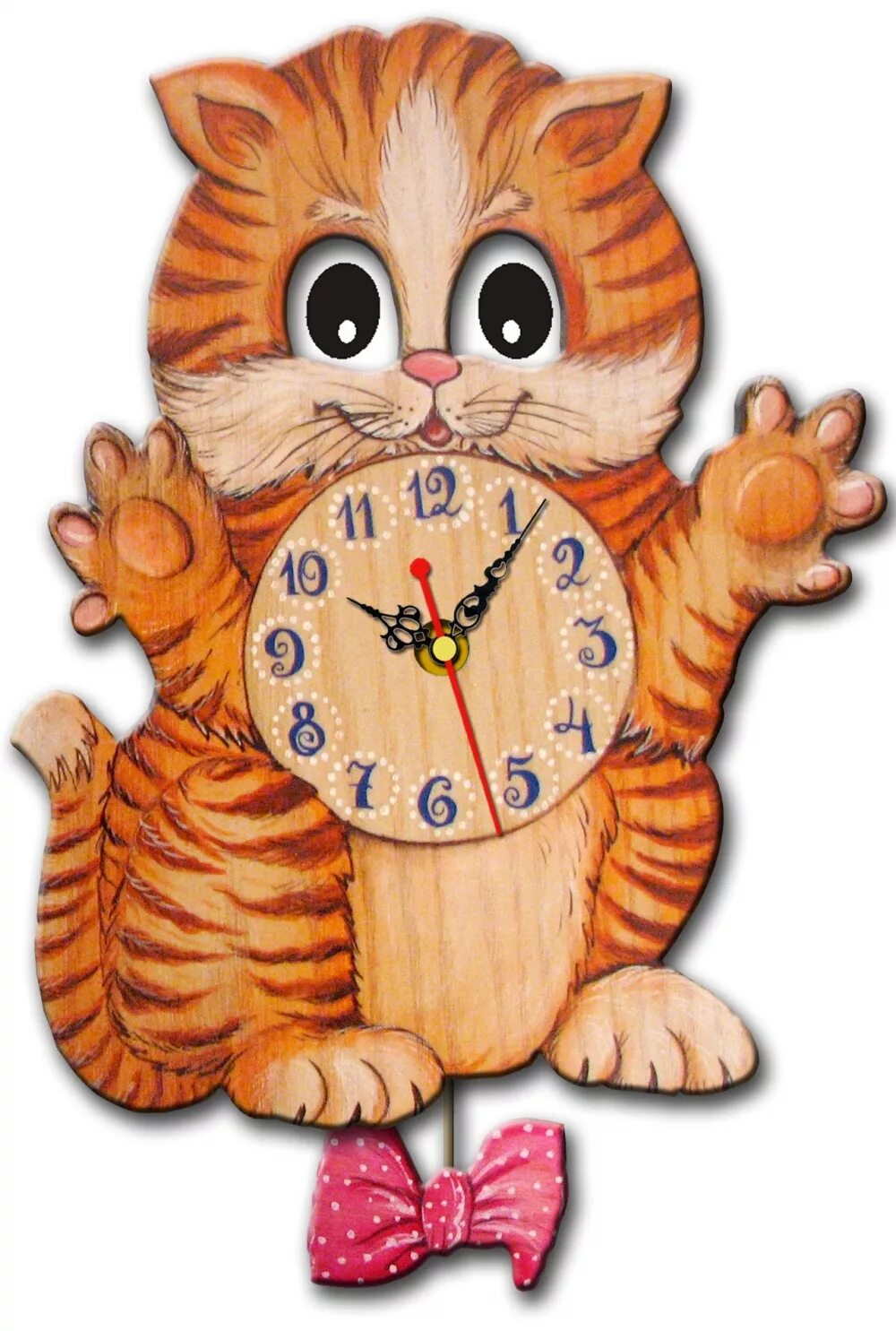 Кот с часами