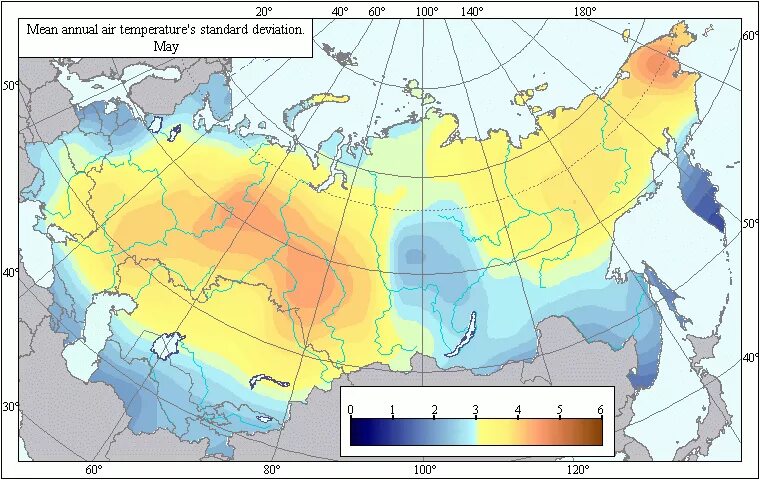 Среднегодовая температура 10