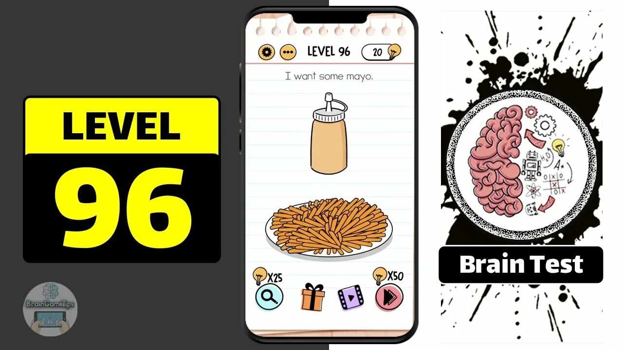 Brain test 119. Уровень 96 BRAINTEST. Игра Brain Test уровень 96. 96 Уровень Brain. Брэин тест 1 уровень 96.