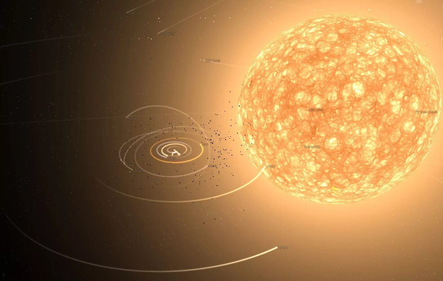 Largest star
