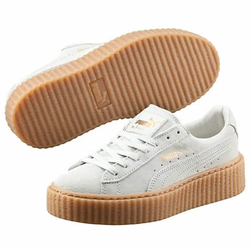 Кроссовки Puma Creeper by Rihanna. Puma Creeper by Rihanna женские. Puma Рианна кроссовки. Кеды Пума Рианна. Puma подошва