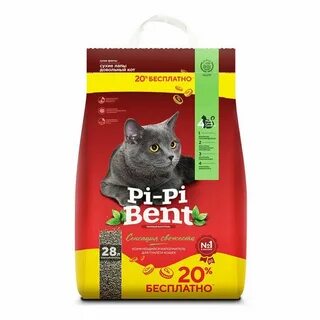 Pi pi bent наполнитель комкующийся