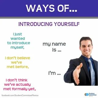 How to introduce