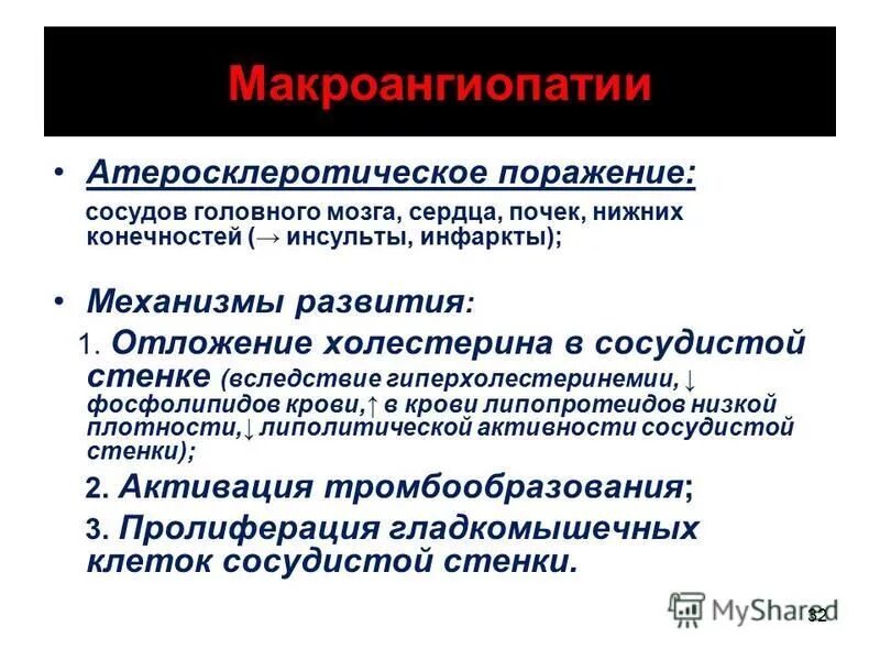 Ангиопатия сосудов головного