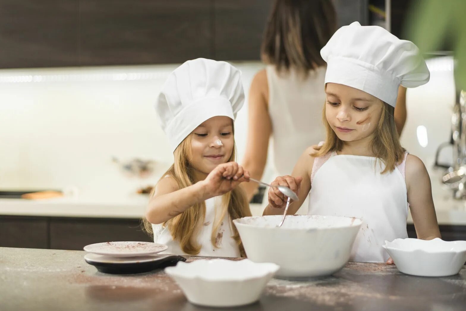 Kids cooking