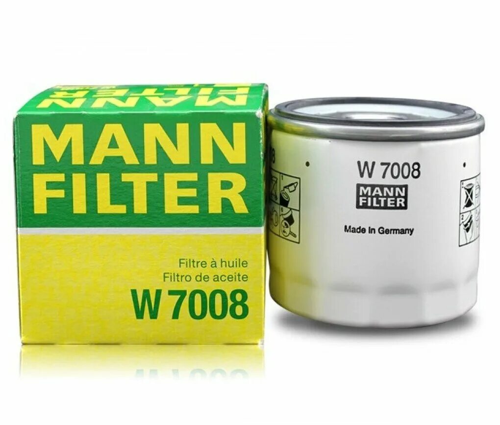 Масляный манн. Фильтр Манн w 7008. Фильтр масляный Манн 7008. Масляный фильтр Mann-Filter w7008, w 7008. Ford Focus масляный фильтр Mann.