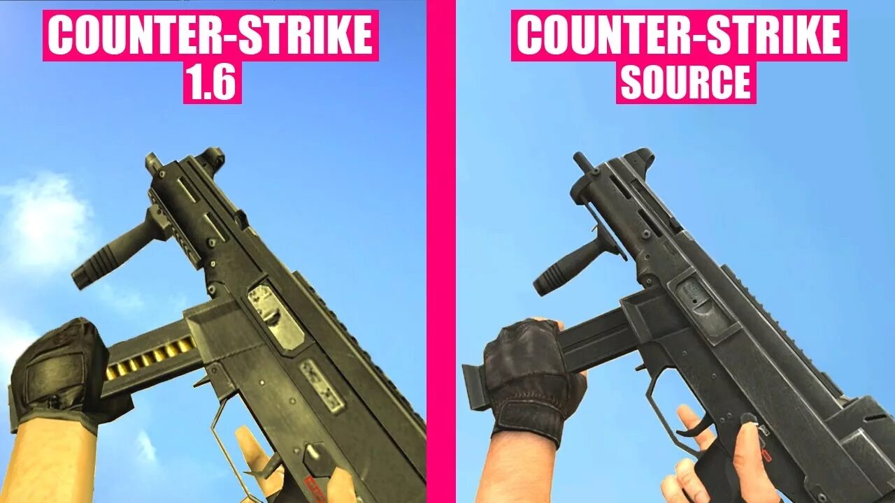 CS 1.6 vs CS 2. Звуки страйк