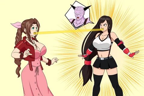Ginyu in Tifa Changes with Aerith.