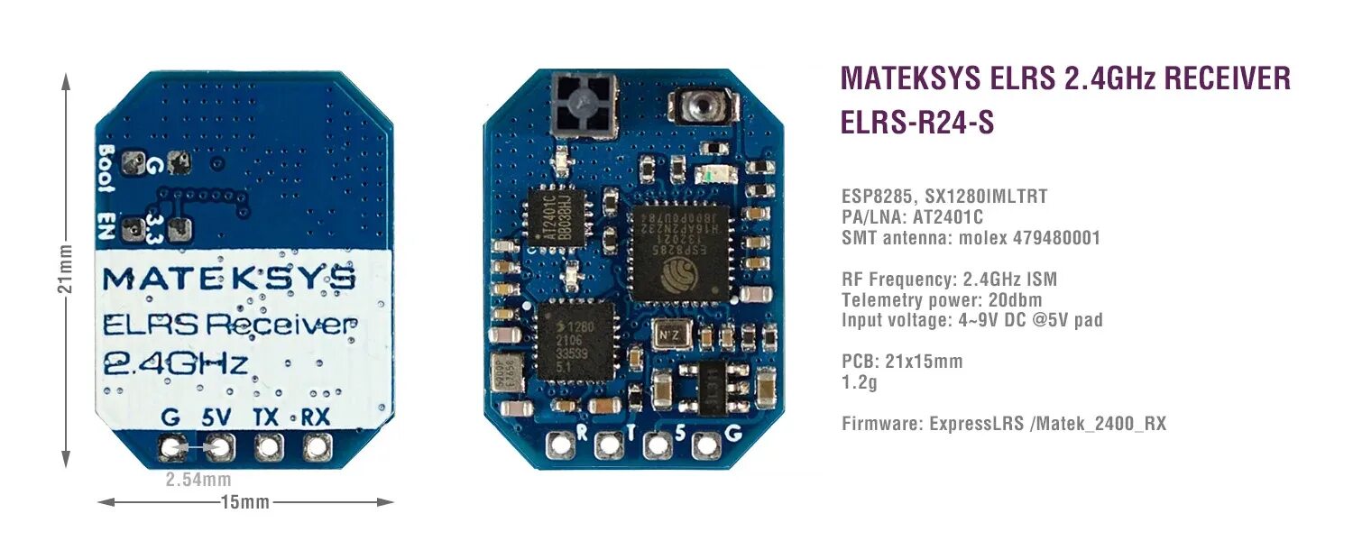 Ретранслятор elrs. Matek elrs-r24-d. дальнобойный приемник matek r24-p (expresslrs/elrs 2.4ггц). модуль elrs. elrs mini 2,4 ghz rx sx1280 expresslrs.
