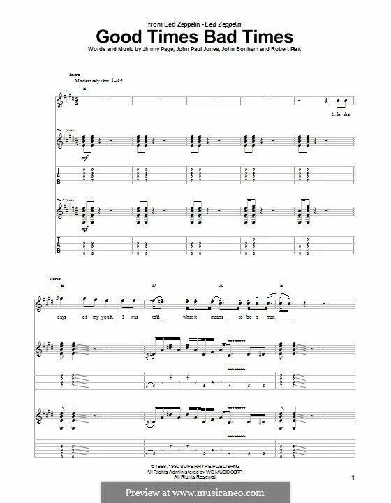 Good times bad times dealing with a. Led zeppelin good times bad times. аккорды лед зеппелин. good times bad times led zeppelin ноты темп. ноты барабаны good times bad times.