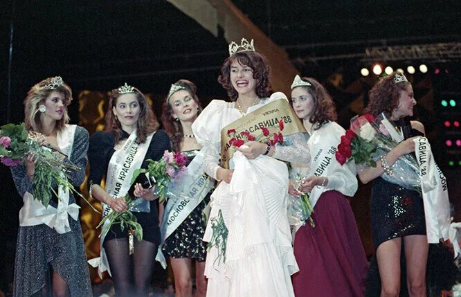 Осторожно, перестройка(1990) Мария Калинина_Мисс Россия 1988
