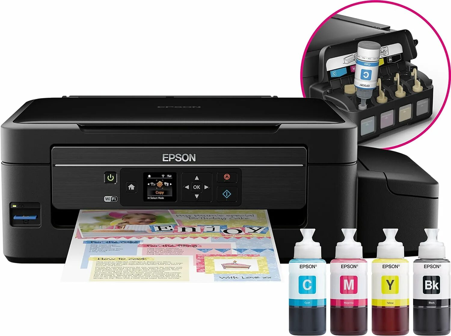 Epson et-2550. Струйный принтер Эпсон. Эпсон принтер цветной струйный. Цветной принтер Эпсон с СНПЧ.