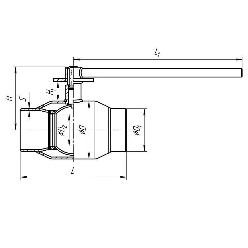 Кран шаровый фланцевый размеры. Кран шаровой Temper dn100 pn16. Кран шаровой стандартнопроходной Temper pn25 dn125. Temper кран шаровый 282. Кран шаровый dn300 чертеж.