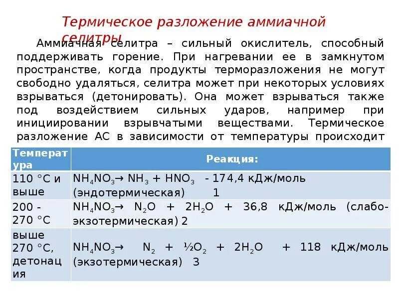 Аммиачная селитра nh4no3. Разложение аммиачной селитры. Реакция разложения аммиачной селитры. Аммиачная селитра реакции.