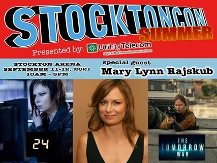 StocktonCon Mary Lynn Rajskub Meet and Greet (September 11 and 12) .