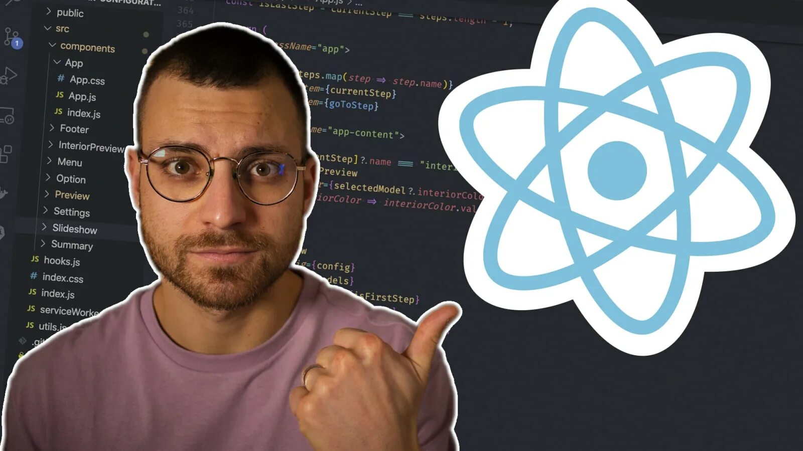 React photo. React разработчик. создатель react. react js обучение. react уроки.