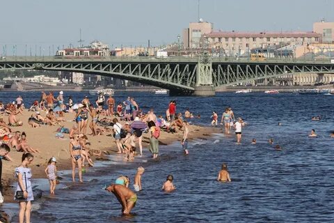 Пляжи спб