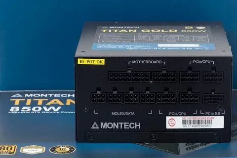 Montech titan gold 850w