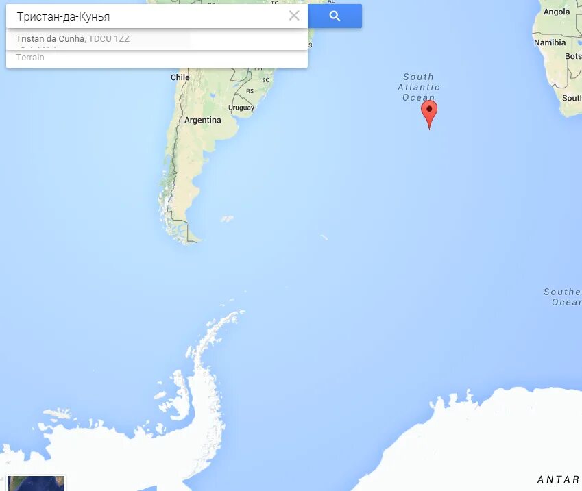 Острова Святой Елены Вознесения и Тристан-да-Кунья на карте. Остров Тристан-да-Кунья на карте Антарктиды. Остров Тристан-да-Кунья на карте.