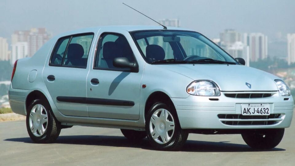 2003 Renault Clio II (Phase III, 2003) 5-door 1.4 16V (98 лс) Automatic Техничес