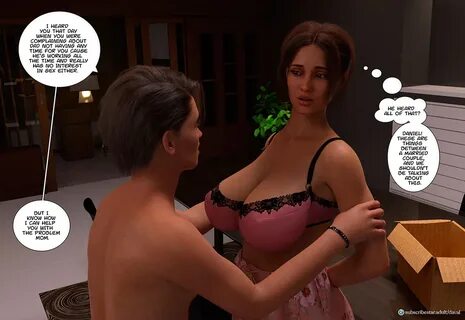 Daval3D comic "Immoral Desires 2" - page 1. Daval3D comic "I...