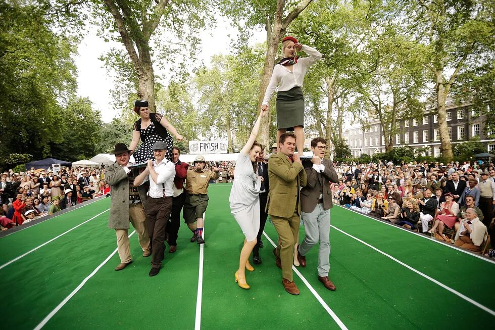 The Chap & Hendrick’s Olympics. The Chap Olympiad. Take Part in a Competition. These people 1 taking