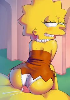 apostle, lisa simpson, the simpsons, ass, big ass, buttjob, cum, cum on sel...