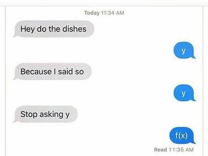 He asks me are you a student