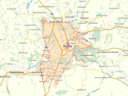 Карта курска проложить маршрут