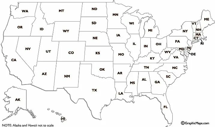 Сокращения Штатов США. Карта Штатов США С аббревиатурами. Штаты Америки аббревиатуры. Сокращения названий Штатов США. Штат сша 7 букв на а