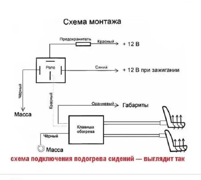 Подогрев передних сидений - Lada Калина универсал, 1,4 л, 2012 года электроника 