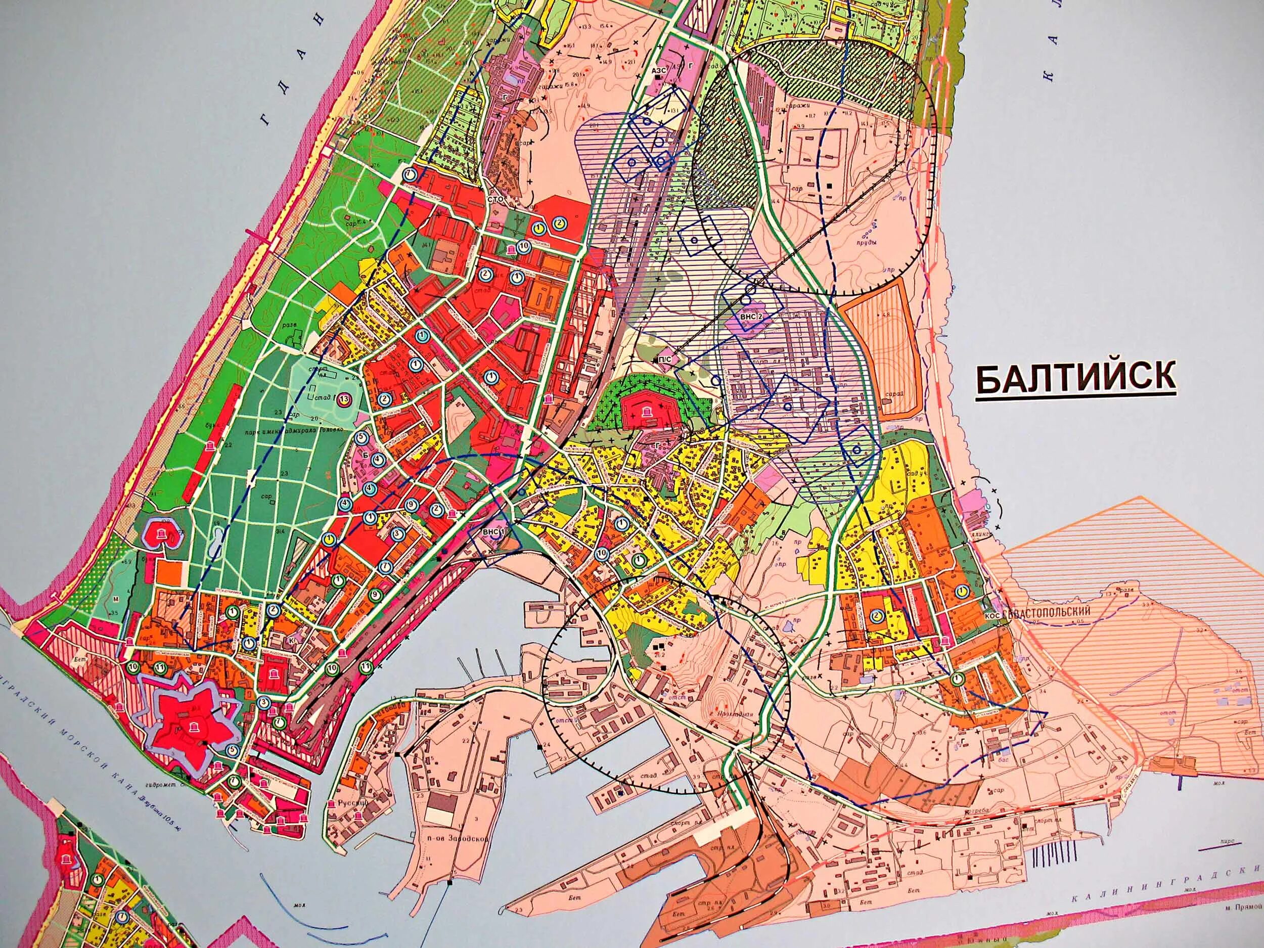 Генеральный план г. Балтийска. Генплан Балтийск. План застройки Балтийска. План города Балтийска Калининградской. Город балтийский карта