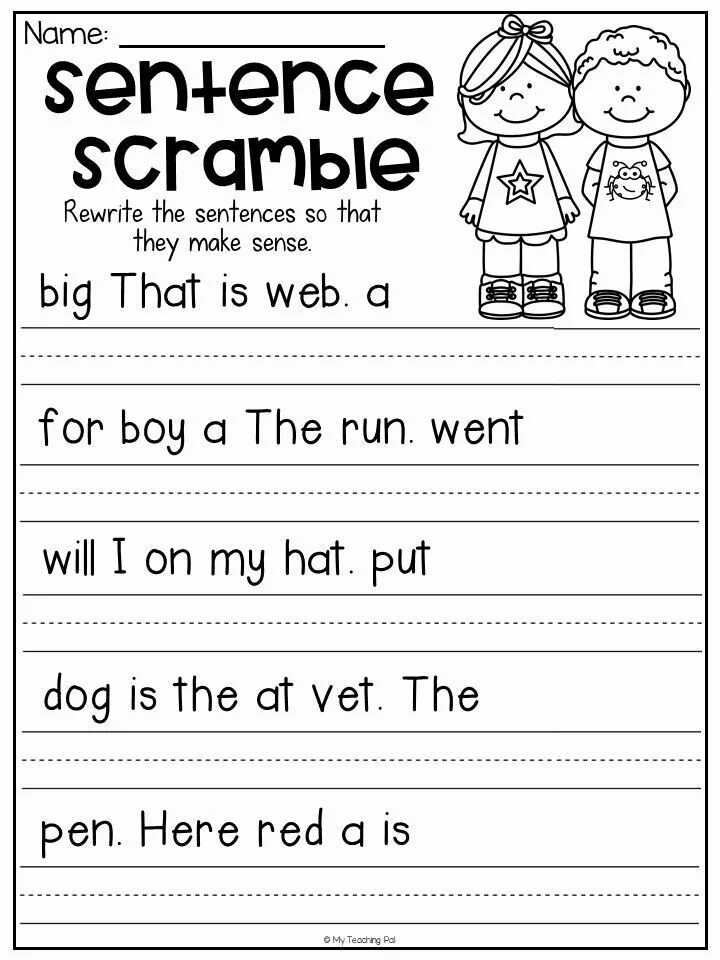 They to write