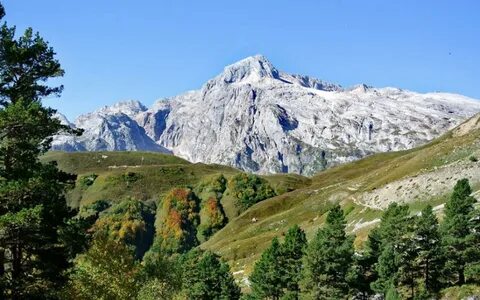 Кавказские горы краснодарского края