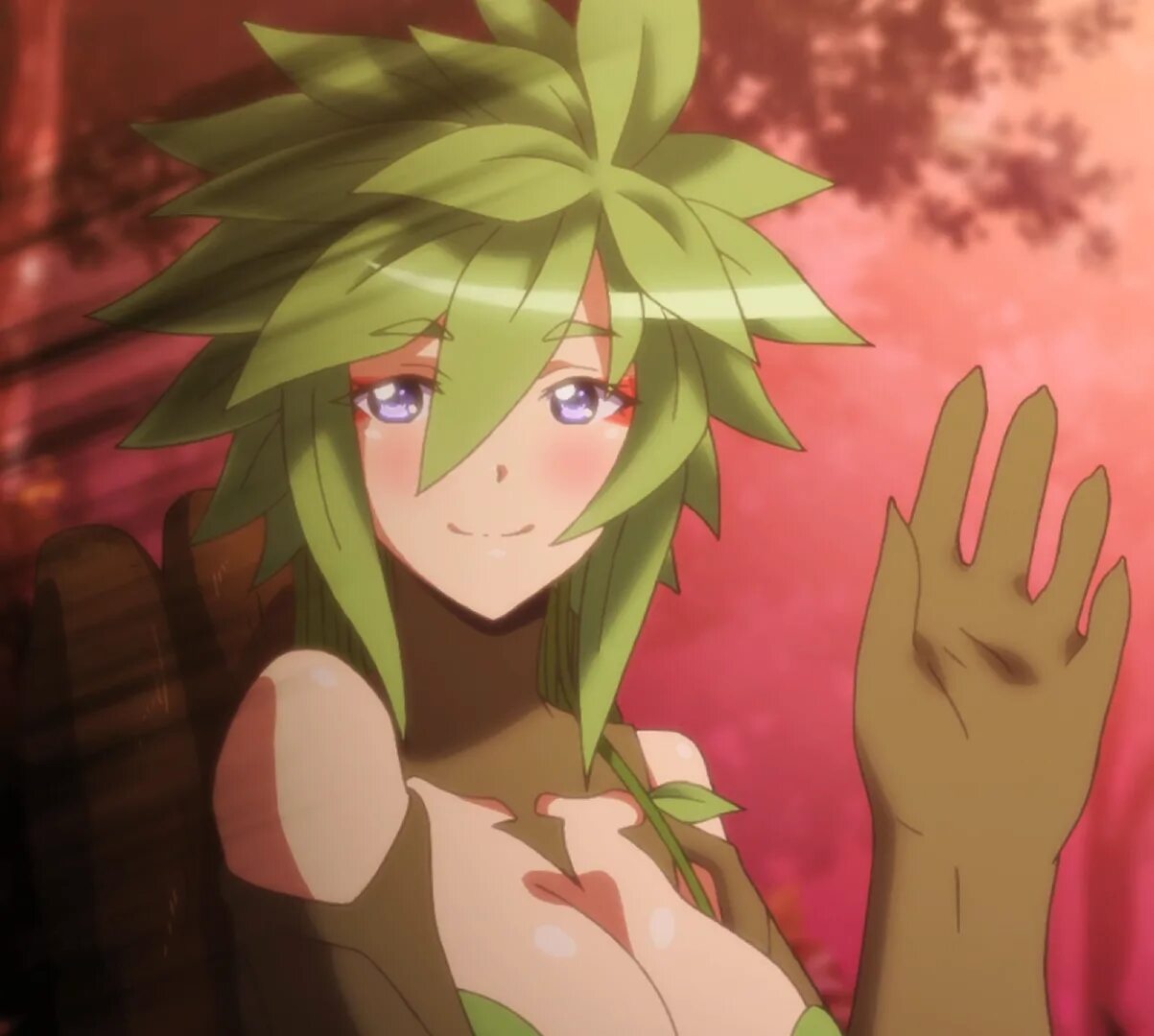 Жизнь с монстром коровка. Monster Musume Дриада. Monster Musume Dryad. Monster Musume kii. Повседневная жизнь с девушкой-монстром Дриада.