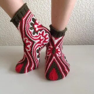 Носки турецкие спицами