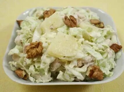 Салат с курицей без капусты
