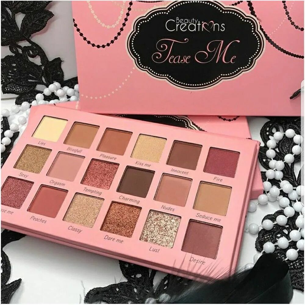 Палетка теней Beauty Creations. Палетка теней Beauty Creations glitter. Палетка tease me. Eyeshadow Palette 18 Color. Beautiful creations