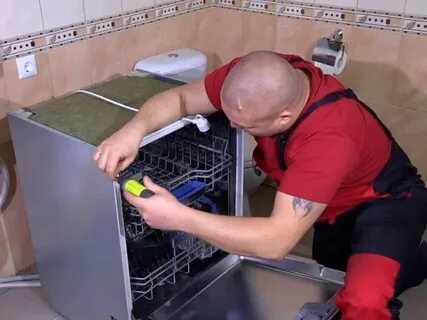 Сломанная посудомойка