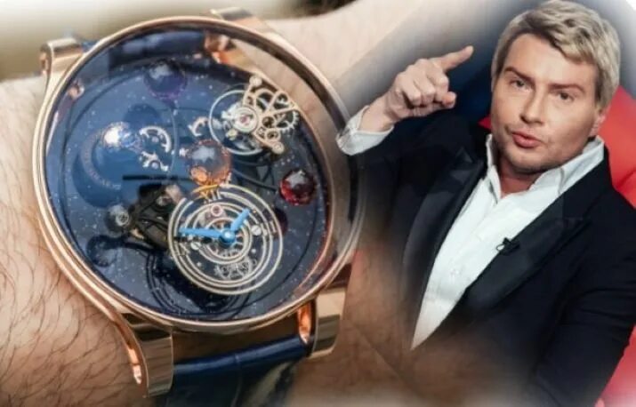 Часы Николая Баскова. Часы наручные Николая Баскова. Часы знаменитостей.
