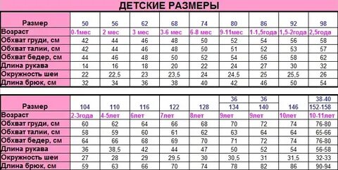 Детский размер авито