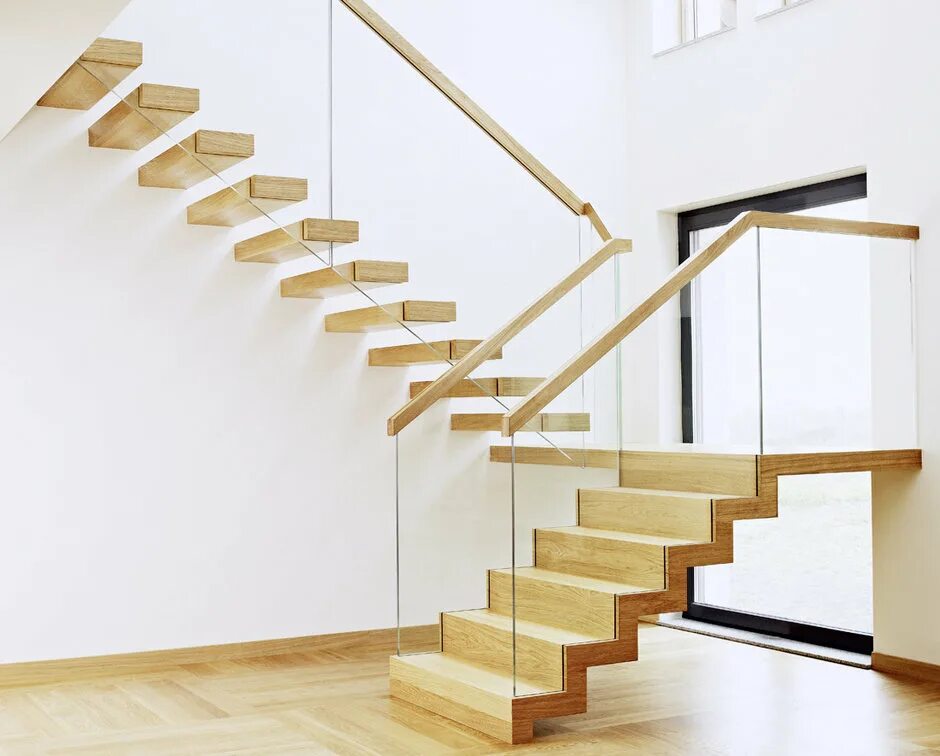 Лестница. Современные лестницы. Деревянная лестница. Современная деревянная лестница.