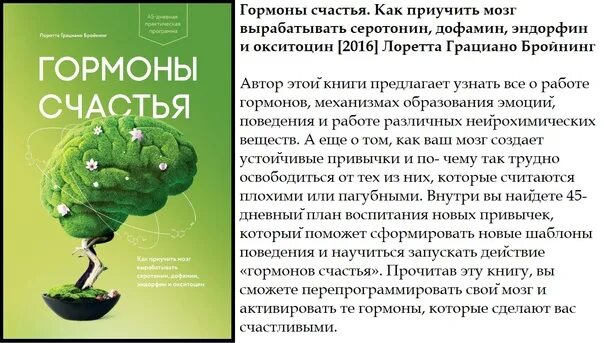 Гормоны вырабатываемые мозгом. Грациано Бройнинг гормоны счастья. Гормоны счастья Лоретта. Лоретта Грациано Бройнинг книга гормоны счастья. Гормон счастья дофамин и серотонин.